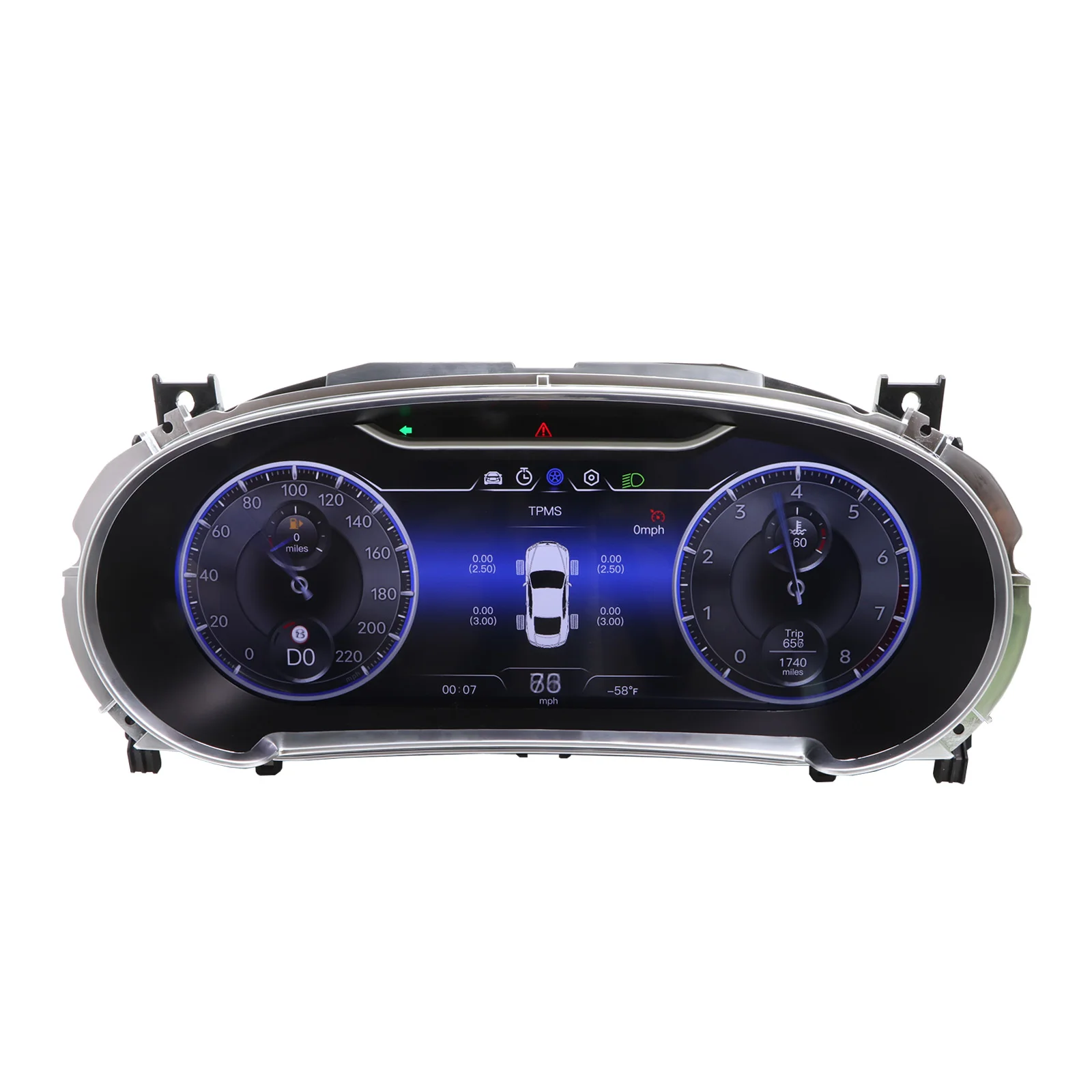 JT 12.3 Inch Digital Instrument Cluster For BENTLEY For Flying Spur Linux System Car Dashboard Display Built-In GPS Stereo Funct