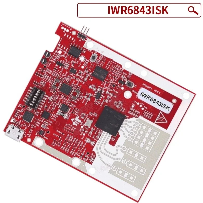 ToPESsIWR6843ISK IWR6843 Smart Millimeter Wave Sensor With Standard Antenna Plug-in Module High-Precision For Consumer Electroni