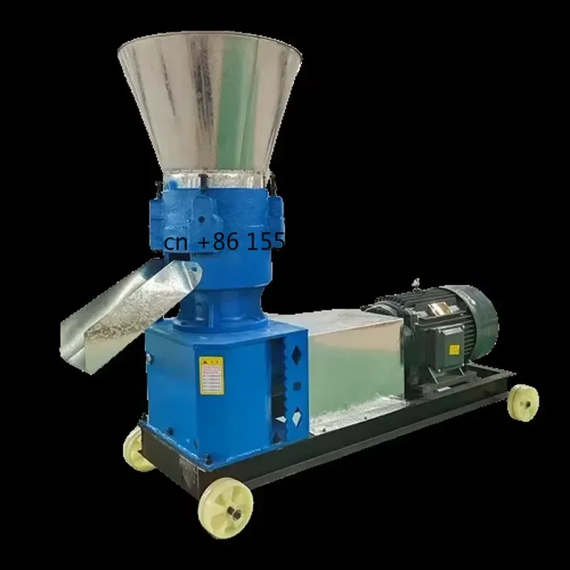 2026 hot New Wholesale Animal Feed Pellet Making Machine with Motor Stainless Steel 120-160kg Capacity for Home Farm Use Easy