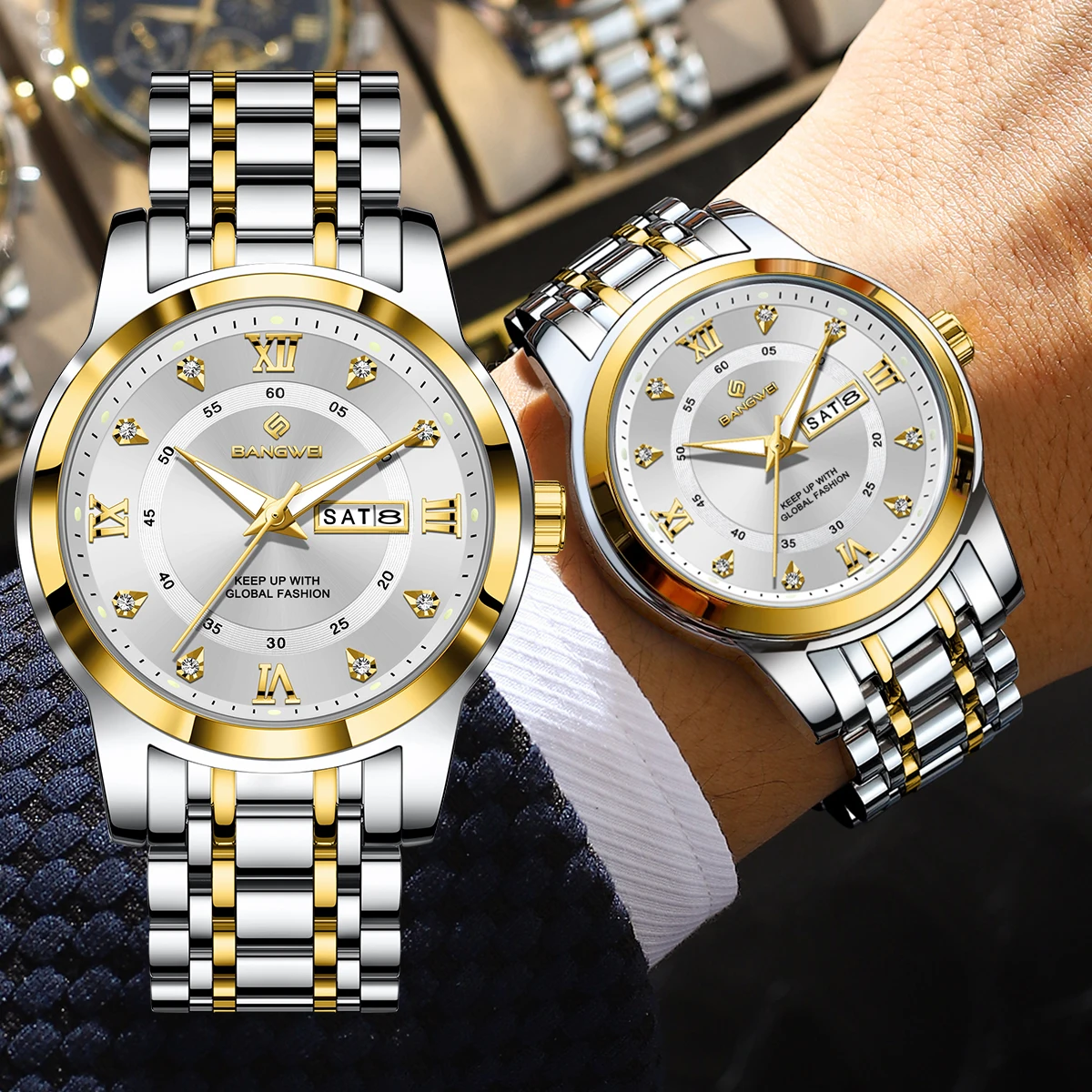 

2026 лучший бренд класса люкс модные дайверские часы мужские 30ATM водонепроницаемые часы с датой спортивные часы мужские кварцевые наручные часы Relogio Masculino