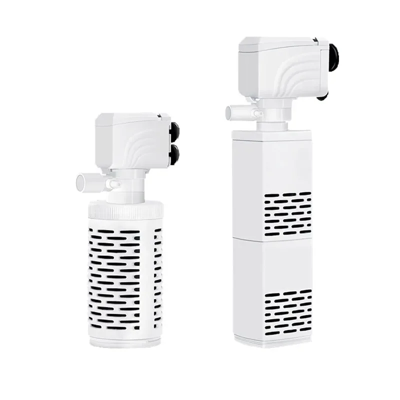 

4 in 1 Aquarium Filter Pump Silent Fish Tank Submersible Air Oxygen Aerator Aquarium Air Pump Water Changer Pump Wave Maker 220v