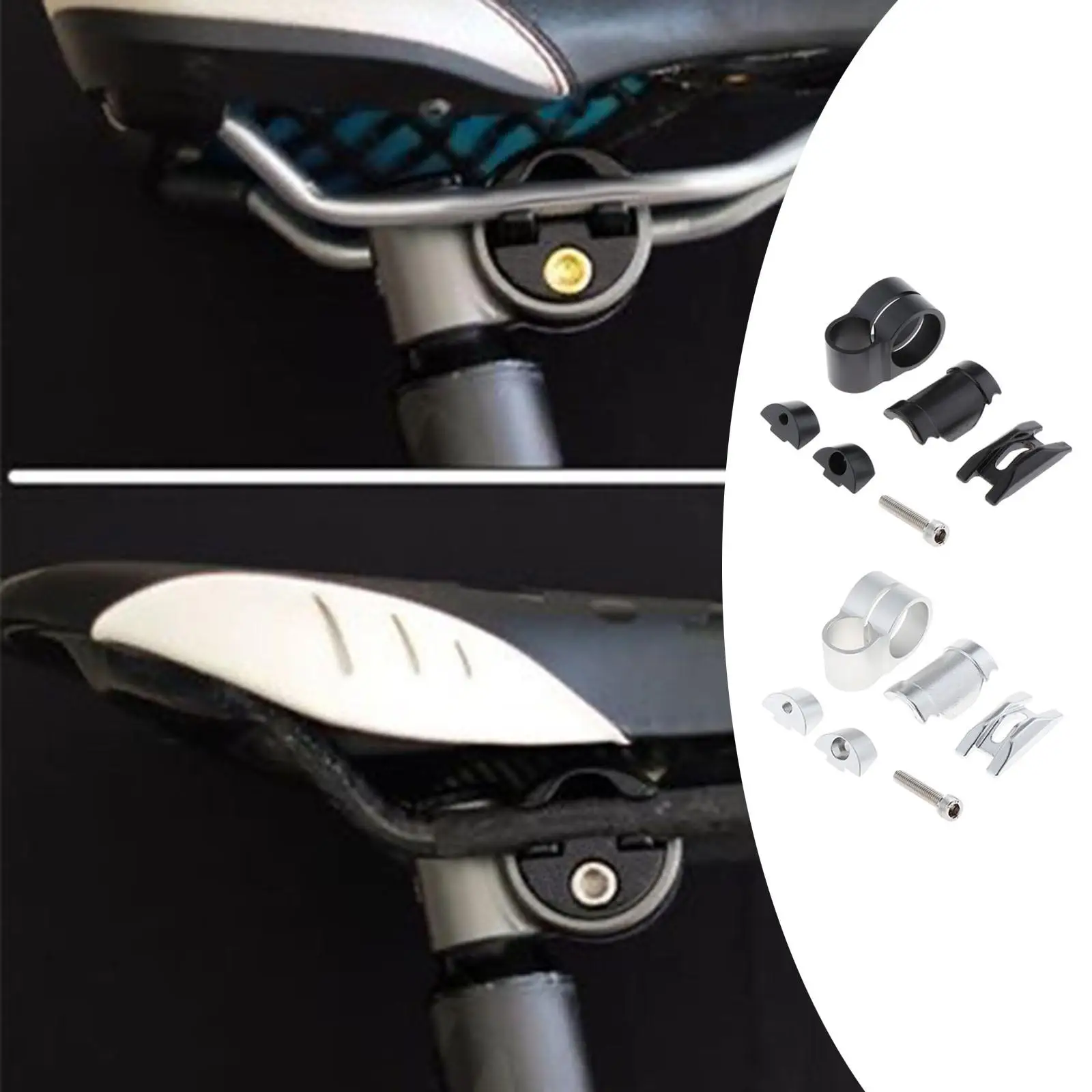 Titanium Bolt Horn Mouth Replaces Repalcement Parts Folder Seat Tube