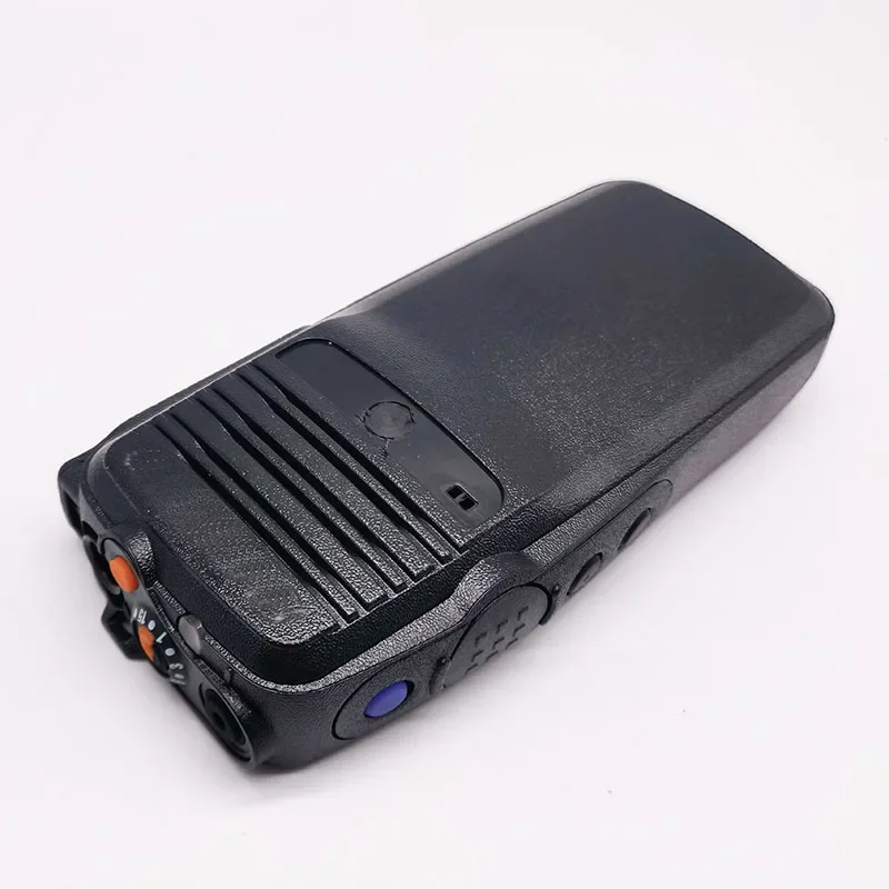 Juego de carcasa frontal con perillas de canal de volumen para Motorola XIR P8200 P8208 PR6350 XPR6300 DP3400 DGP4150 Radio bidireccional