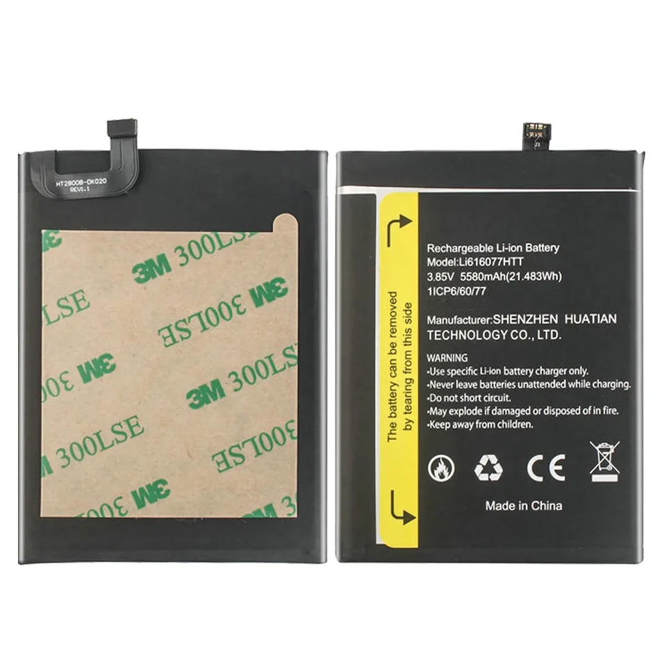 100% Original 5580mAh BV 4900 Replacement battery For Blackview LI616077HTT Bv4900 PRO High Quality Batteries With Gift Tools