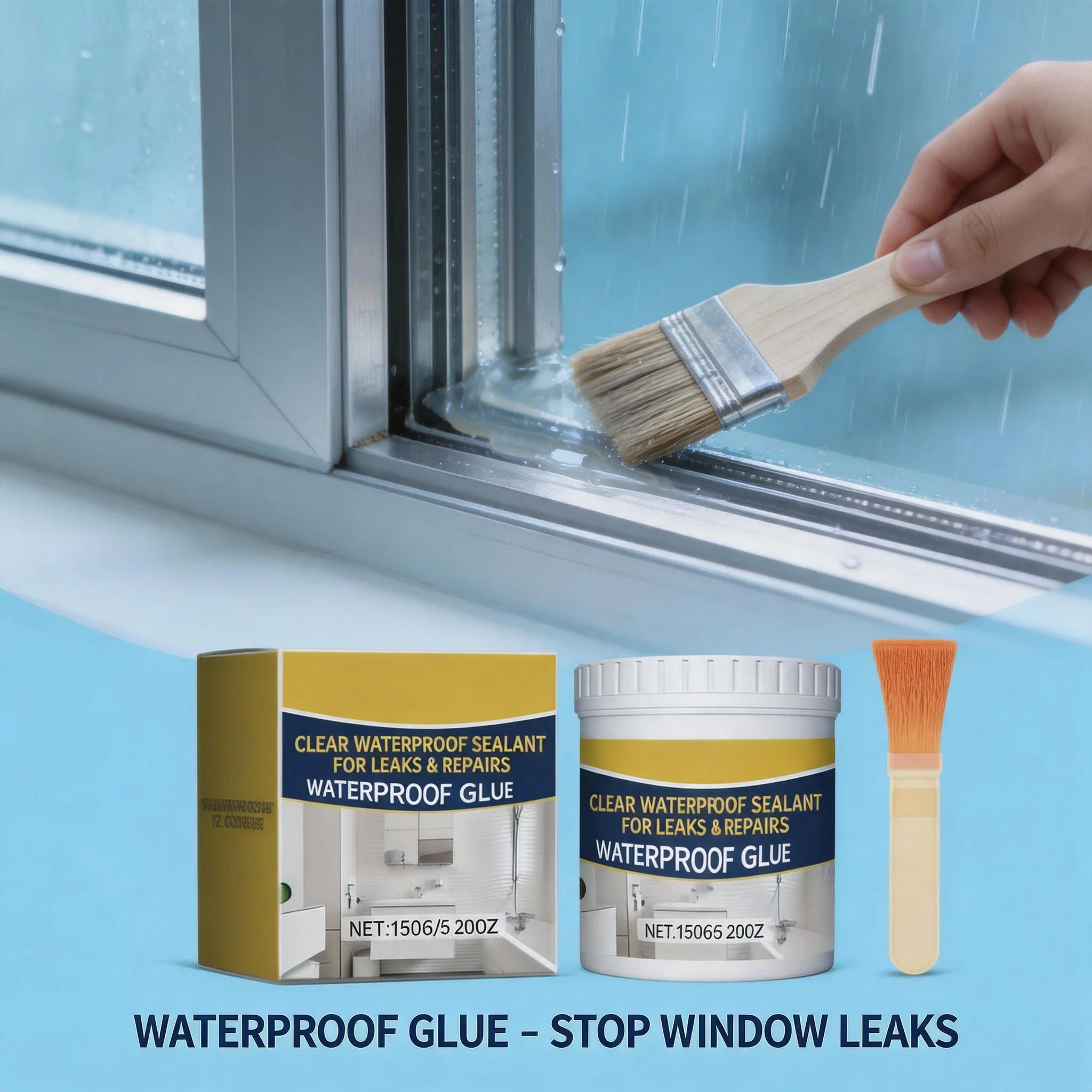 Sealant Agent Waterproof Coating Transparent Sealing Coating Invisible Strong Insulating Sealant Clear Sealant Repair Tool Kit