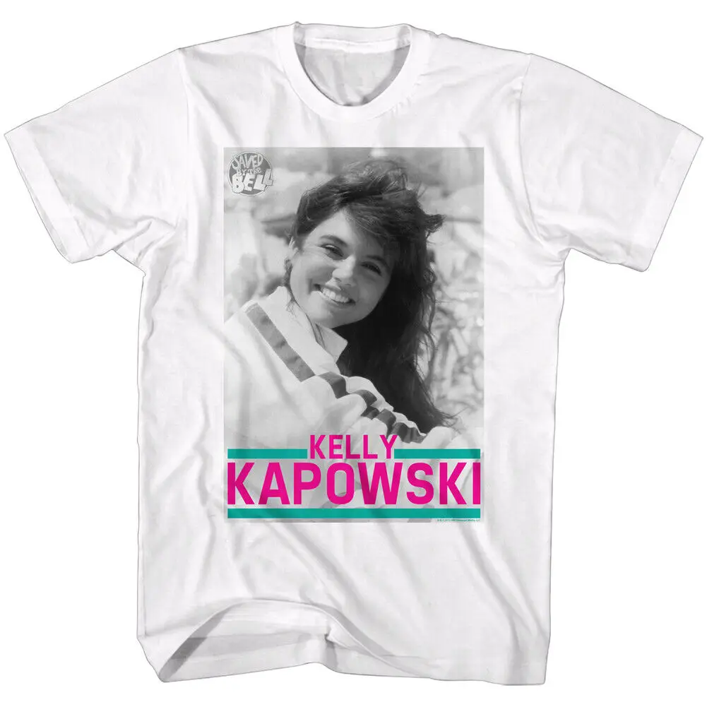 Saved By The Bell Kellly Kapowski Wearing Jacket Side Bust Photo Men's T Shirt