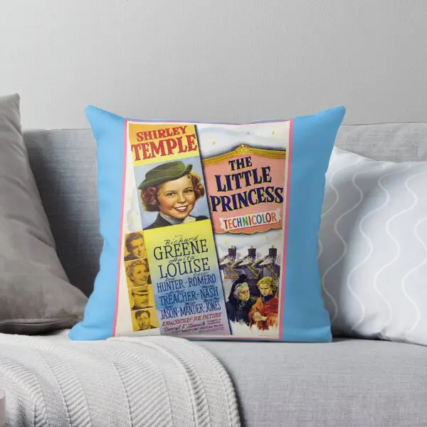 The Little Princess 1939 Shirley Temple  Printing Throw Pillow Cover Waist Throw Fashion Fashion Pillows not include One Side