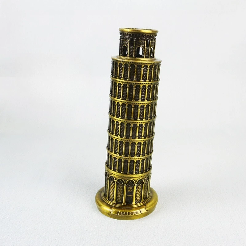

Leaning Tower of Pisa Office Desktop Ornaments Crafts Italy Landmark Travel Souvenirs Figurines Home Decoration House Model Gift