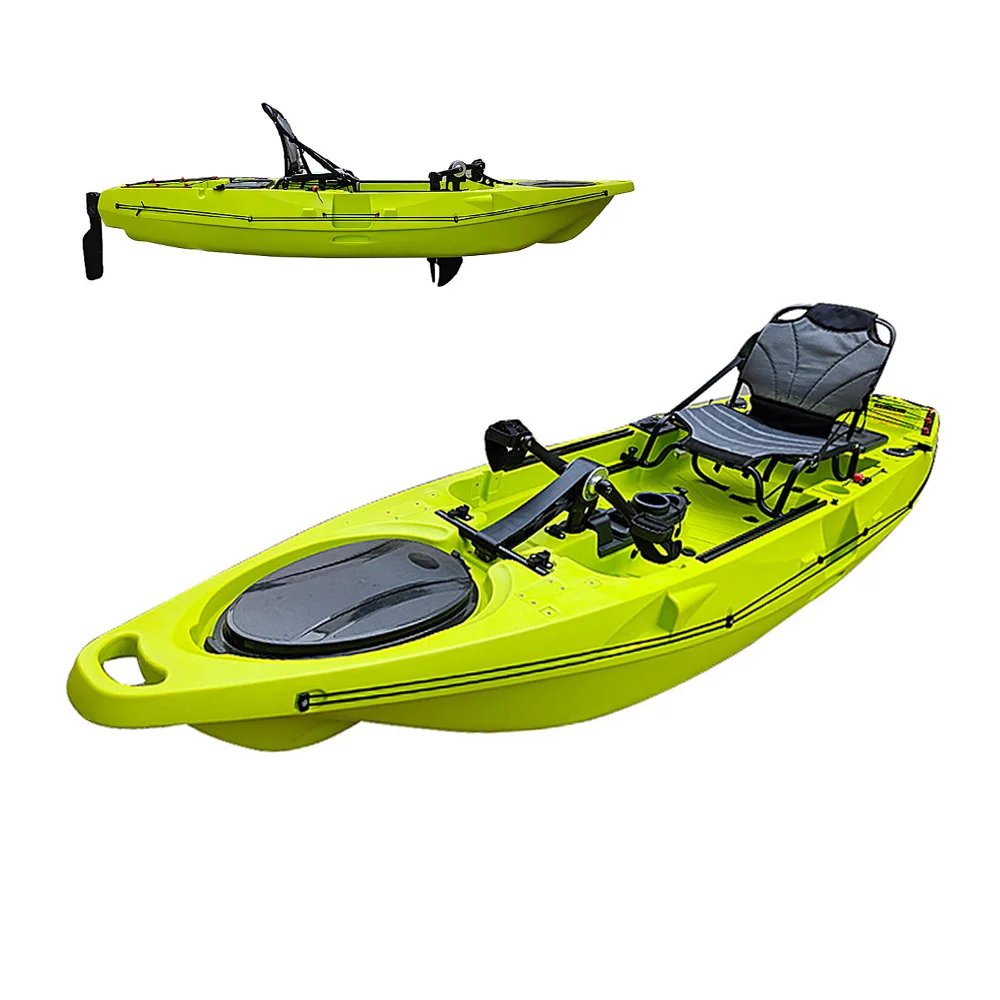 Motorized 10.5ft Single Fishing Kayak with Trolling Motor Under 1000