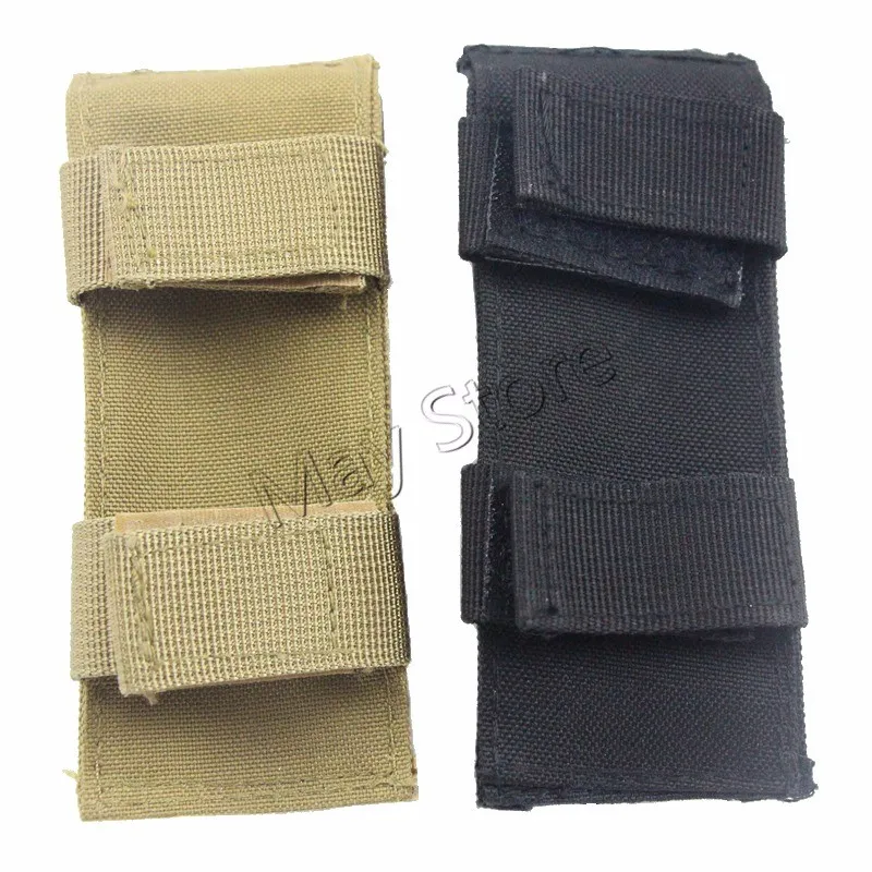 Tactical Molle Belt Pouch Single Pistol Magazine Pouch Knife Flashlight Sheath Holder Airsoft Hunting Ammo Bag Pouch Carrier