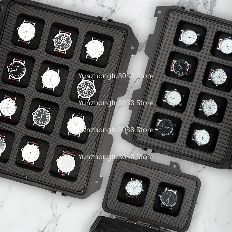 

Large-capacity Watch Storage Box Trolley Case, Multi-specification 20-position 40-position Protective Portable Tool Display Case