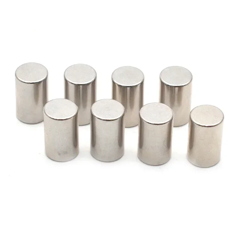 

50Pcs Iron Pickup Polepieces Slugs 14.5/15.3 x 9.5mm Magnetic Rods Bars Silver for Electric Guitar/Bass Parts