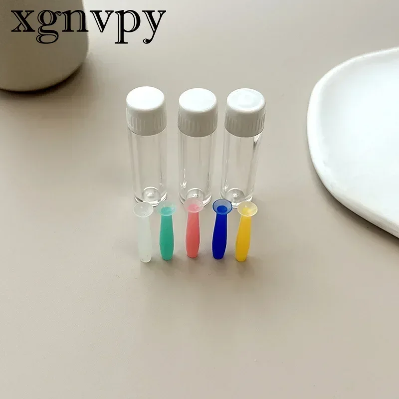 Xgnvpy Rigid Contact Lens Suction Rod Silicone Solid Wear Rod with Clear Color Your Glasses Case