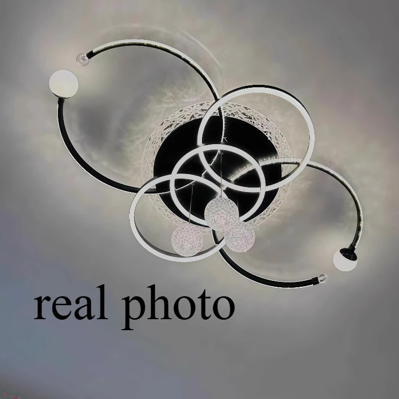 Modern Luxury Restaurants LED Pendant Lights Starry Sky Balls Hanging Lamps Home Decor Bedroom Dinning Rooms Lamp Factory Outlet