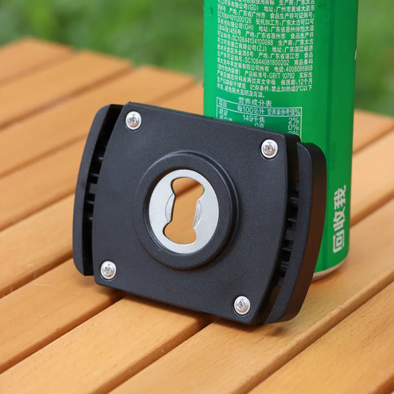 Multifunctional Bottle Opener, Portable Can & Jar Opener, All-in-one Beer Lid Remover Tool for Home and Outdoor