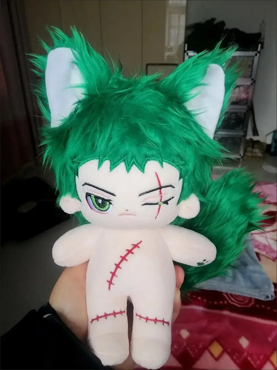 20Cm Anime Eendelig Cos Zoro Roronoa Cartoon Volwassen Verkleedpop Schattige Gevulde Pluche Pop Verjaardagscadeau Speelgoed Voor Kinderen