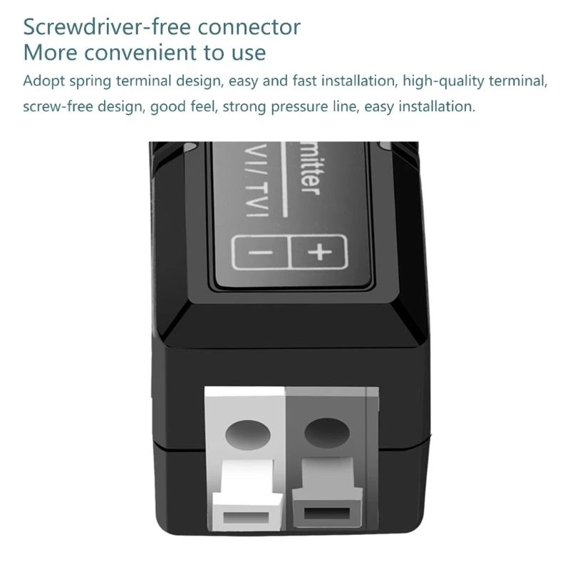 لا يتطلب جهاز فيديو Balun طاقة لنقل الإشارات بكفاءة في المنزل أو الأمن التجاري