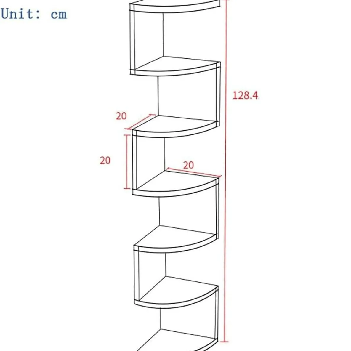 Bookshelf Shelf Floor-to-ceiling bookcase Locker Integrated storage against the wall Living room Home multi-layer display cabine