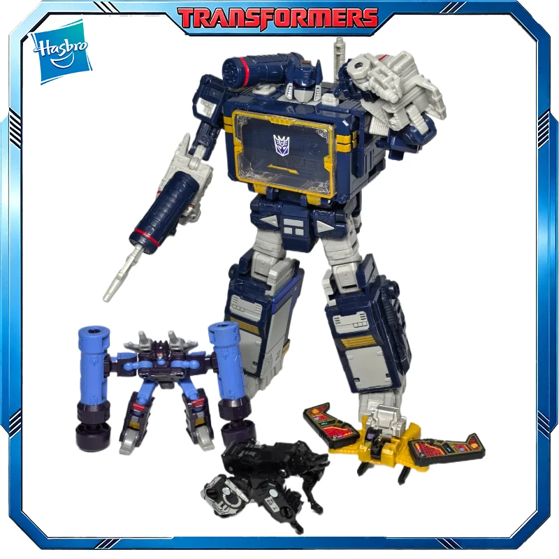In Stock Hasbro Classic Transformers Toys Legacy United Leader Class Soundwave Action Figures Robot Toys Collectibles Hobbies view 4
