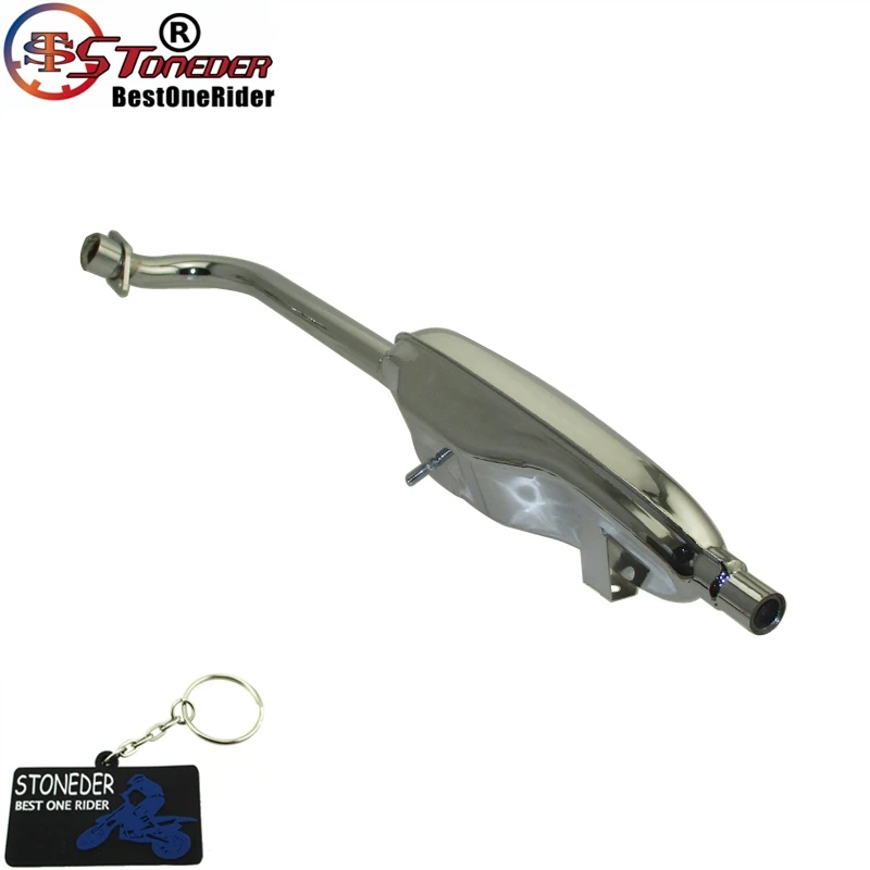 STONEDER Aftermarket Exhaust Pipe For Honda DAX ST50 ST70 CHALY CF50 CF70 Motorcycle