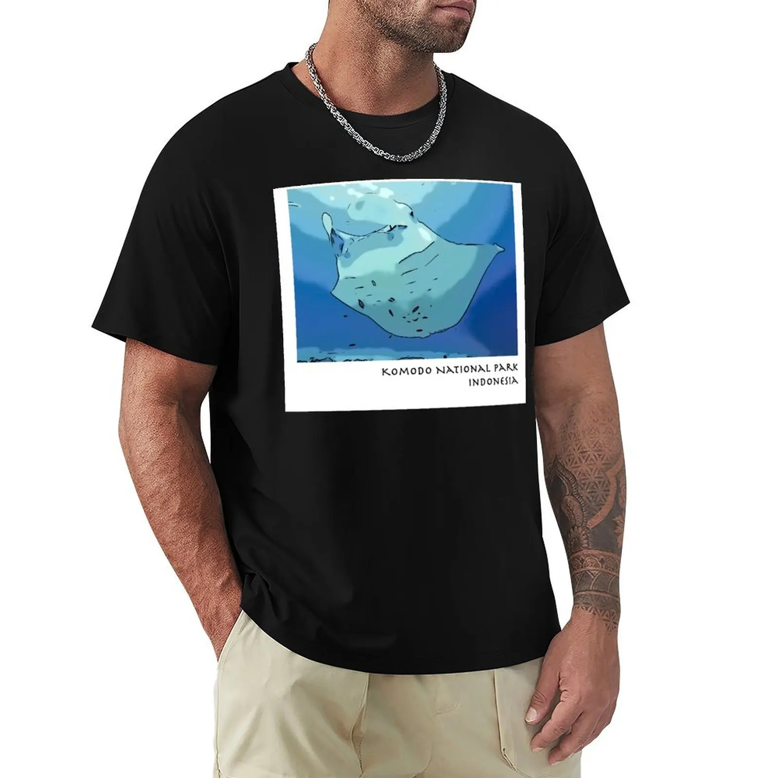 Manta Ray T-Shirt funny t shirts cotton T-Shirt