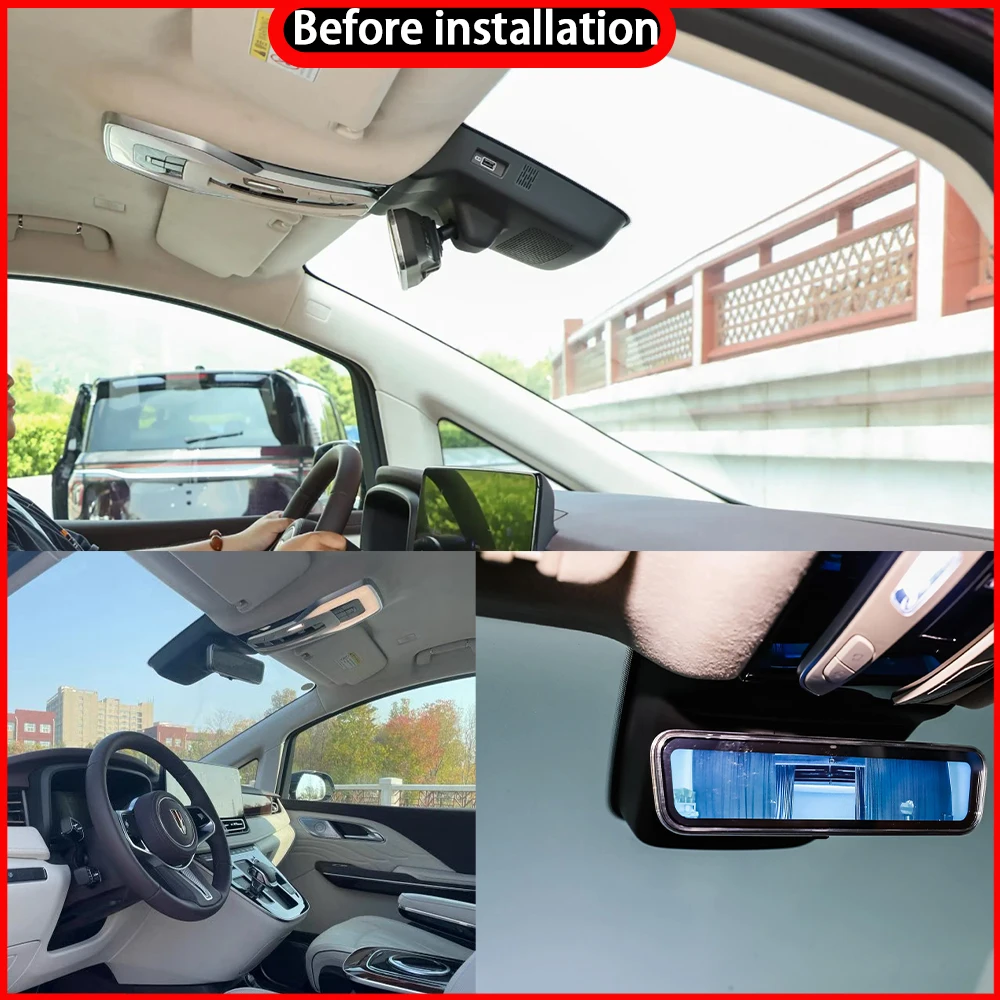 HighCam for Hongqi HQ9 Bestune M9 2022-2025 Facelift 4K Wifi 2160P IMX335 Car Parking Mode DVR Video Dash Cam Front Rear Camera