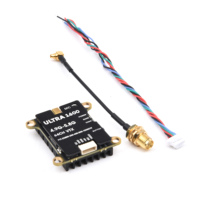 Ultra 1W6 4.9G-5.8GHZ 64CH 1600mW 1.6W / 2.5W Adjustable FPV VTX 7-36V Transmitter for RC FPV Drone Long Range Frame Quadcopter