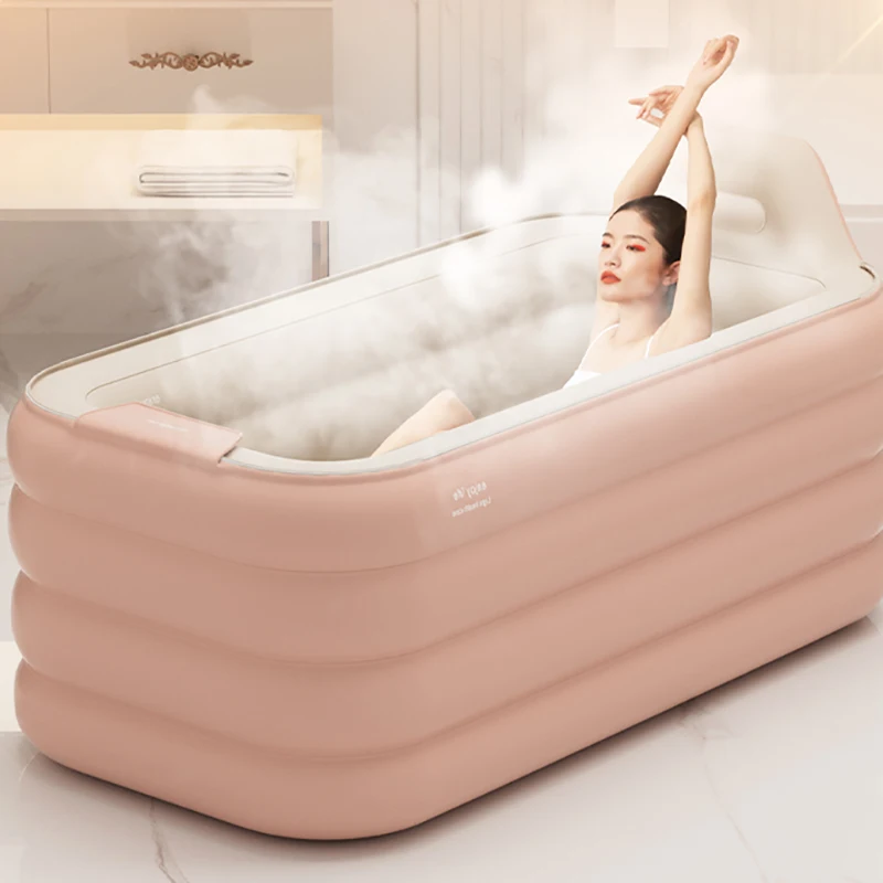 Bathtub for adults, large folding bathtub, sitting bathtub, children's household, full body, two person couple