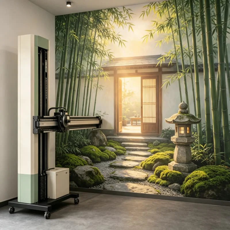 Vertical UV Printer 3D Effect Wall Painting Machine For Acrylic Glass Wood Metal Signage Board Display Customized