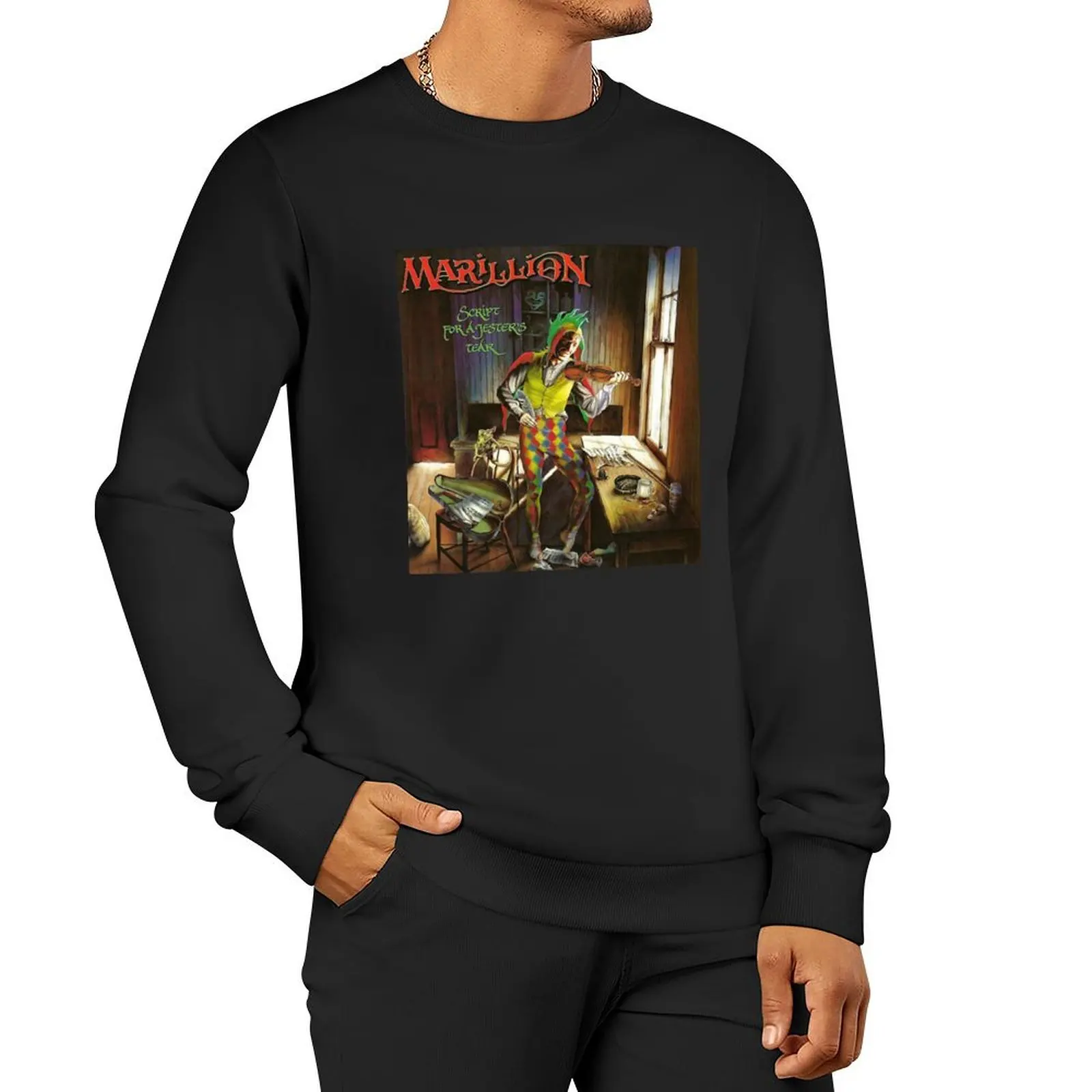 Marillion Pullover Hoodie men wear men's clothes aesthetic clothing men clothes hooded sweatshirts