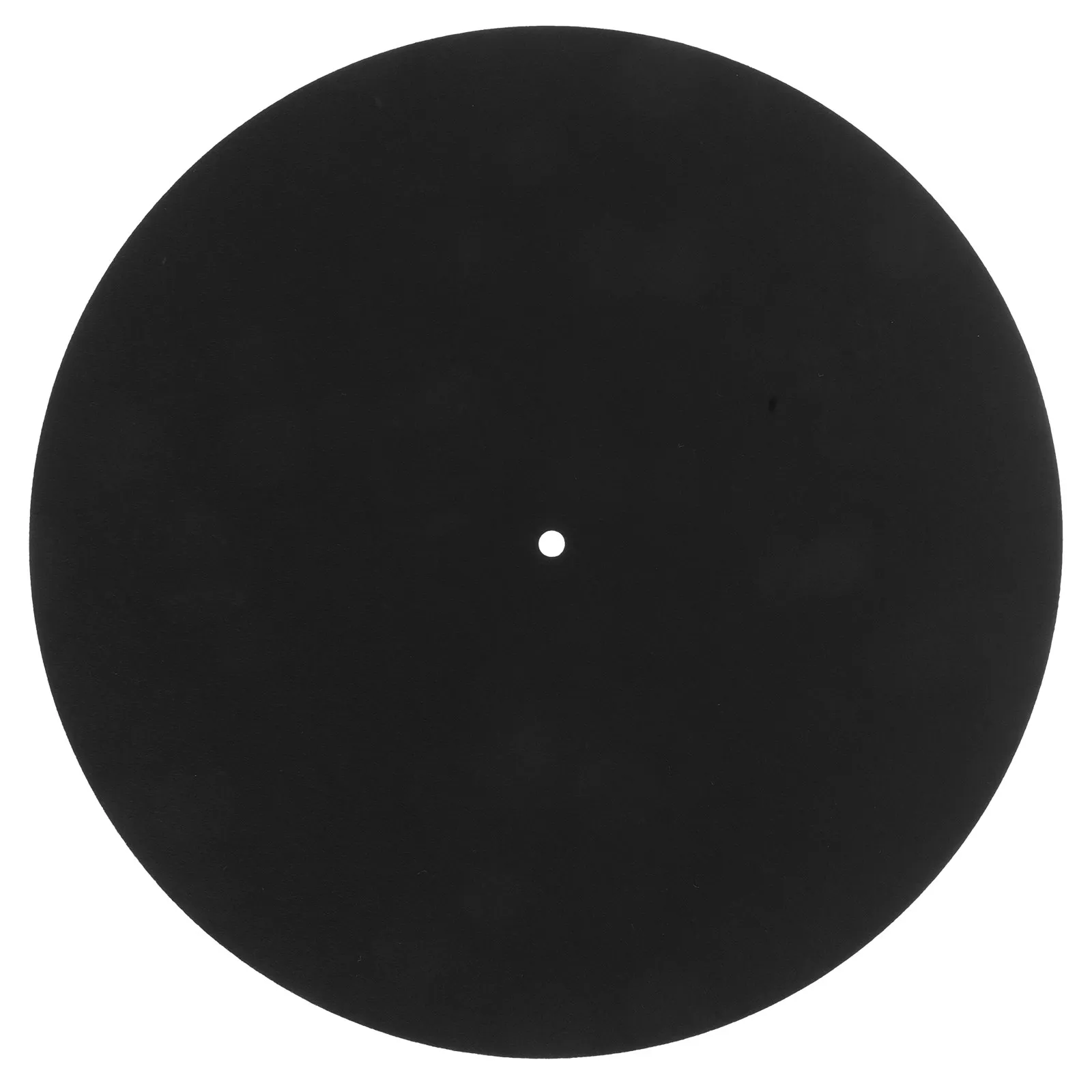 Tapis de platine vinyle en feutre durable, ajustement universel, améliore les performances audio, protection contre les rayures, surface stable