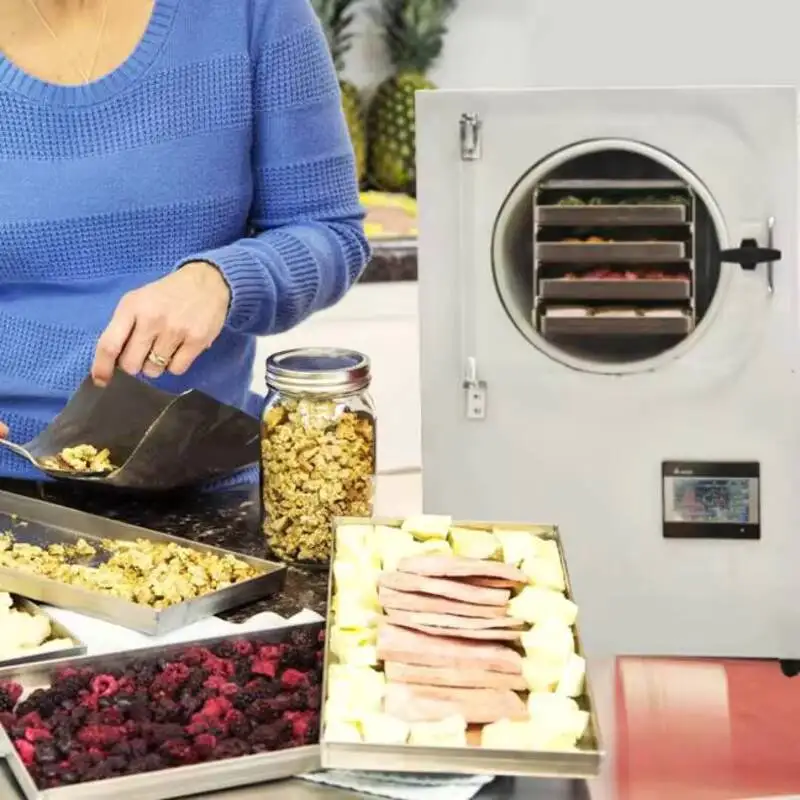 

Лабораторный вакуумный сублимационный аппарат для фруктов и продуктов, 3 кг, 4 кг, 6 кг, 10 кг, малый, мини, для дома