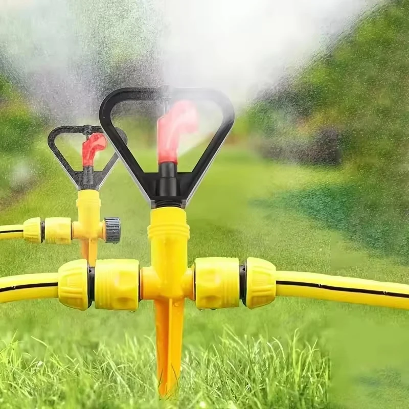 NEW 360° Rotating Automatic Garden Sprinkler – Ideal for Lawns, Farms, and Greenhouses, Automatic Irrigation System