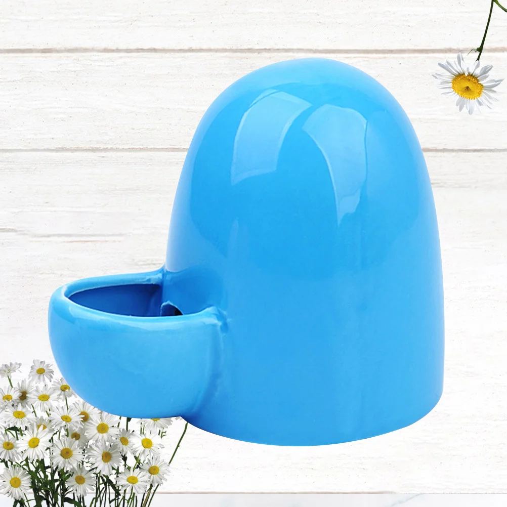 

Pet Automatic Ceramic Feeder 200ml Pink Small Rabbit Hamster Water Dispenser Self-Dispensing Bowl Pet Automatic Feeder