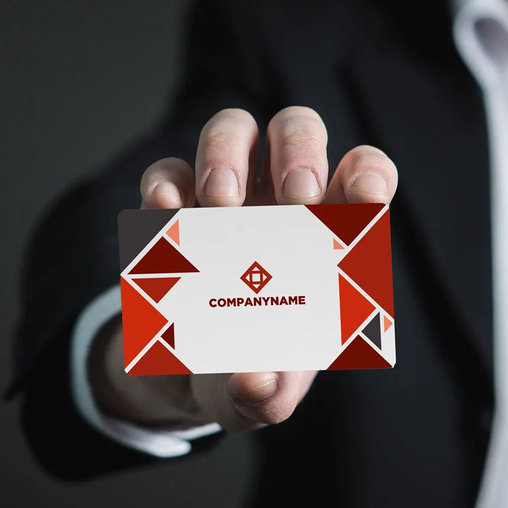 50 Pcs Plain Metal Business Card Cards Aluminium Nameplate Aluminum Alloy Sublimation Blanks