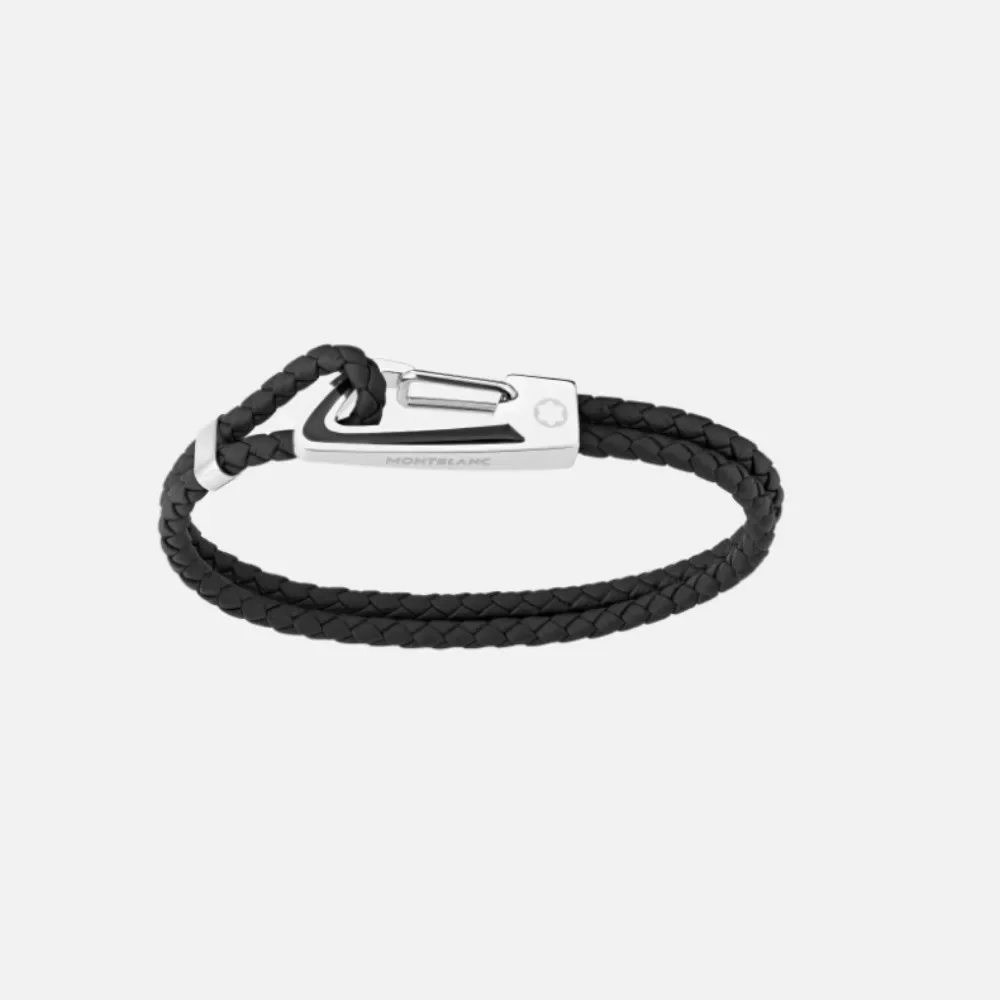 

Изготовленный на заказ браслет из натуральной кожи с застежкой Mon Blan для мужчин, подарок