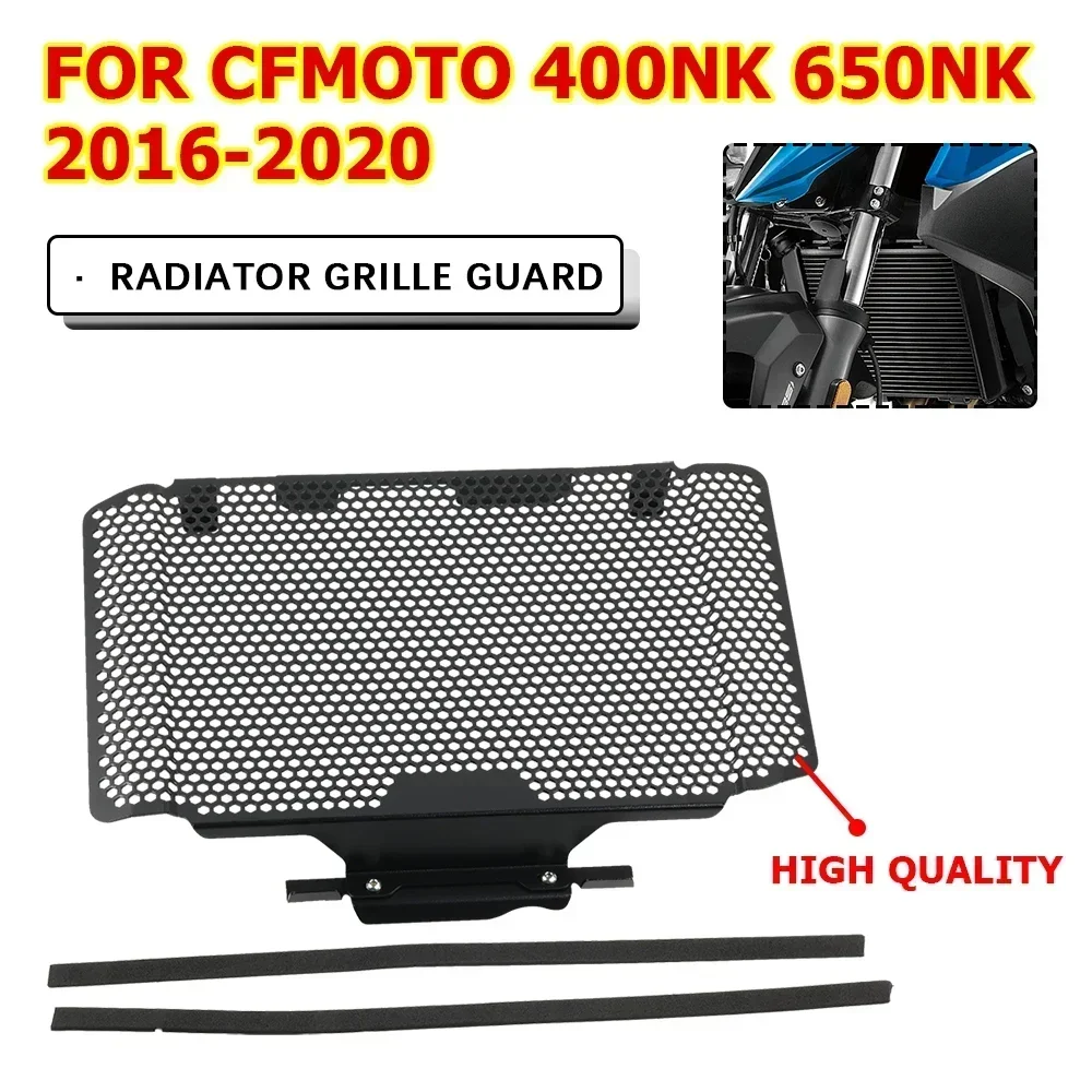 For CFMOTO NK400 NK650 400NK 650NK 400 NK 650 NK 2019 2020 Motorcycle Accessories Radiator Guard Protector Grille Grill Cover