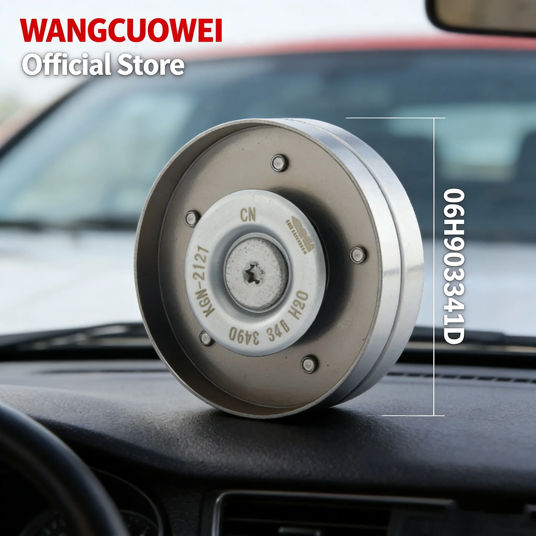 

1PCS New Drive Belt Serpentine Idler Pulley 06H 903 341 D 06H903341D For Audi A4L B8 S4 A5 S5 Q5 Seat Exeo