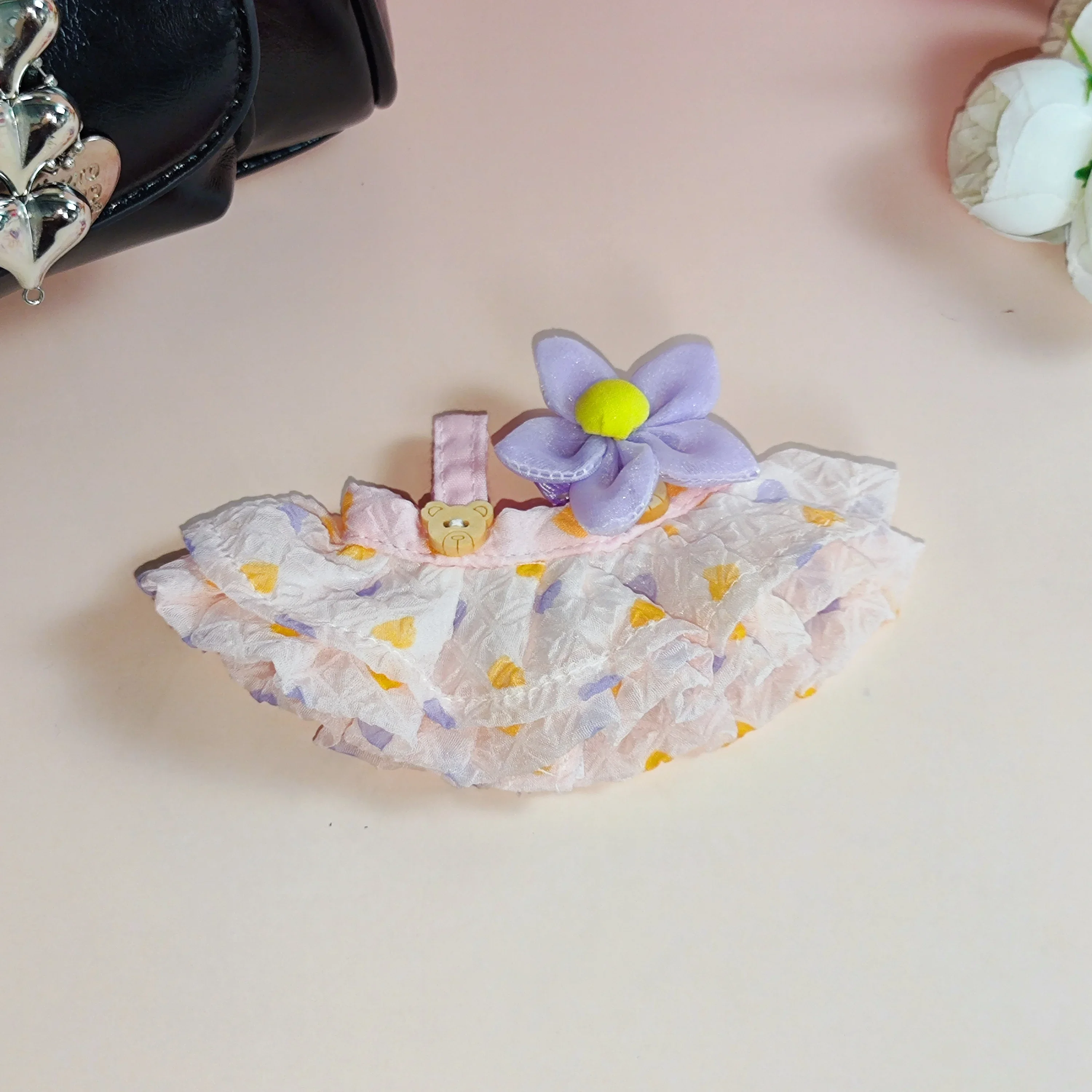 

Clothes for Labubu 17cm mini doll clothing accessories for korea kpop exo labubu idol v1 v2 dress hat set clothing present