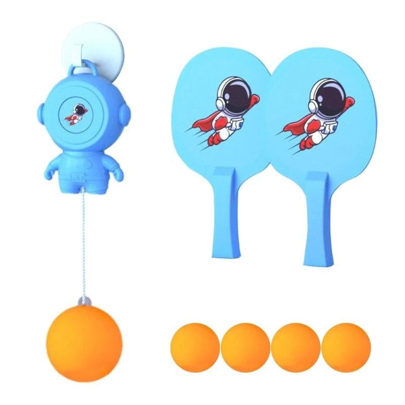 

5ASD Тренер настольного настольного тенниса с портативным настольным теннисом Racket & Ball