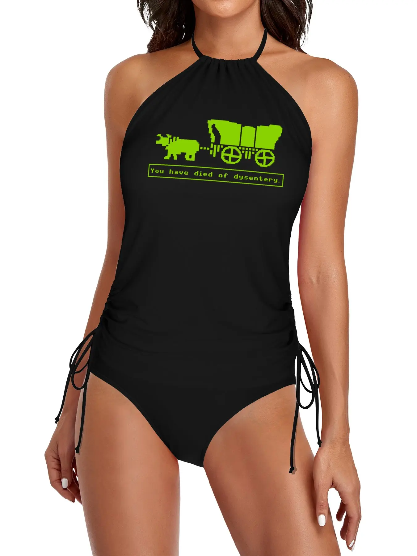 

You have died of dysentery. Split Swimsuit Set Bikini women Black swimsuit swimsuit 2025 women