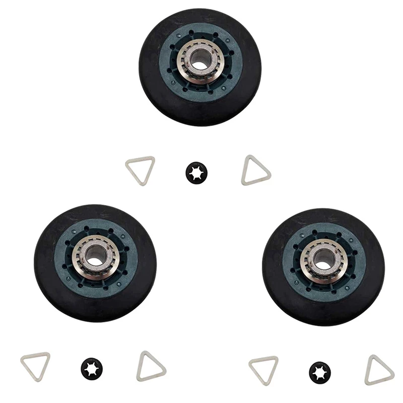 

3 Piece Suitable For W10314173 Dryer Drum Wheel Suitable For W10314173 8536973 8536974 AP6019303 PS11752609