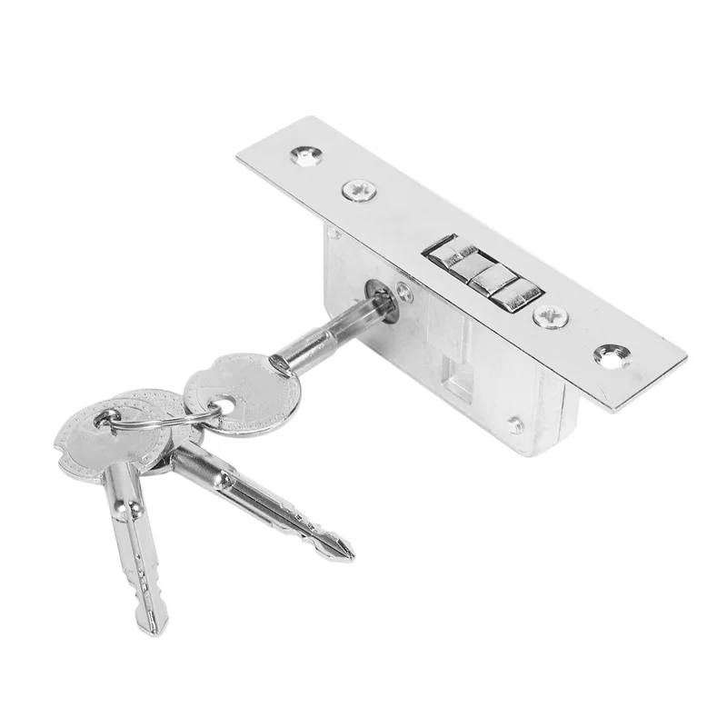 

3CGRO-6X Невидимый/дверной замок, замок с крючком для раздвижной двери, корпус замка из сплава, рамочная стеклянная дверь, прочный, прочный, дверная фурнитура