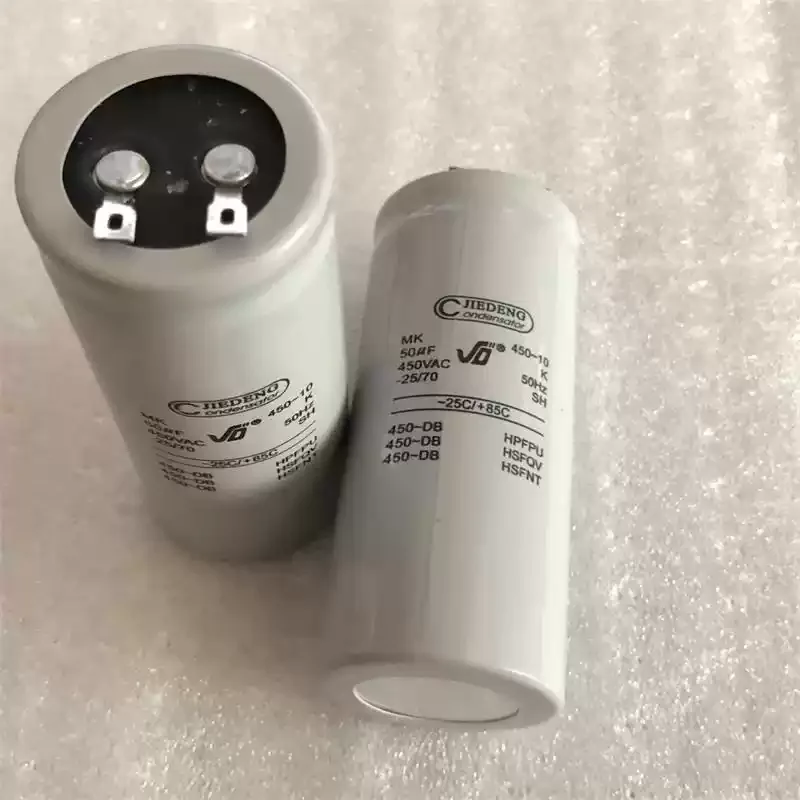10-100pcs Authentic CJIEDENG 506K 50uF 450VAC Pump Capacitor Motor Operating Capacitor