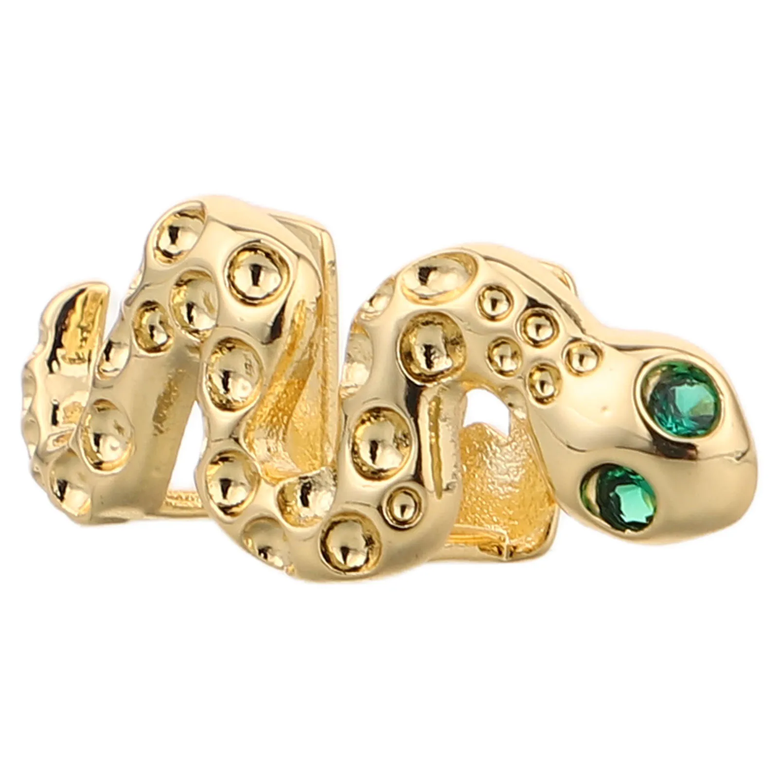 

Snake Gold Braces Fake Tooth Cosplay Jewelry Teeth Cap Copper Creative Grills Festival
