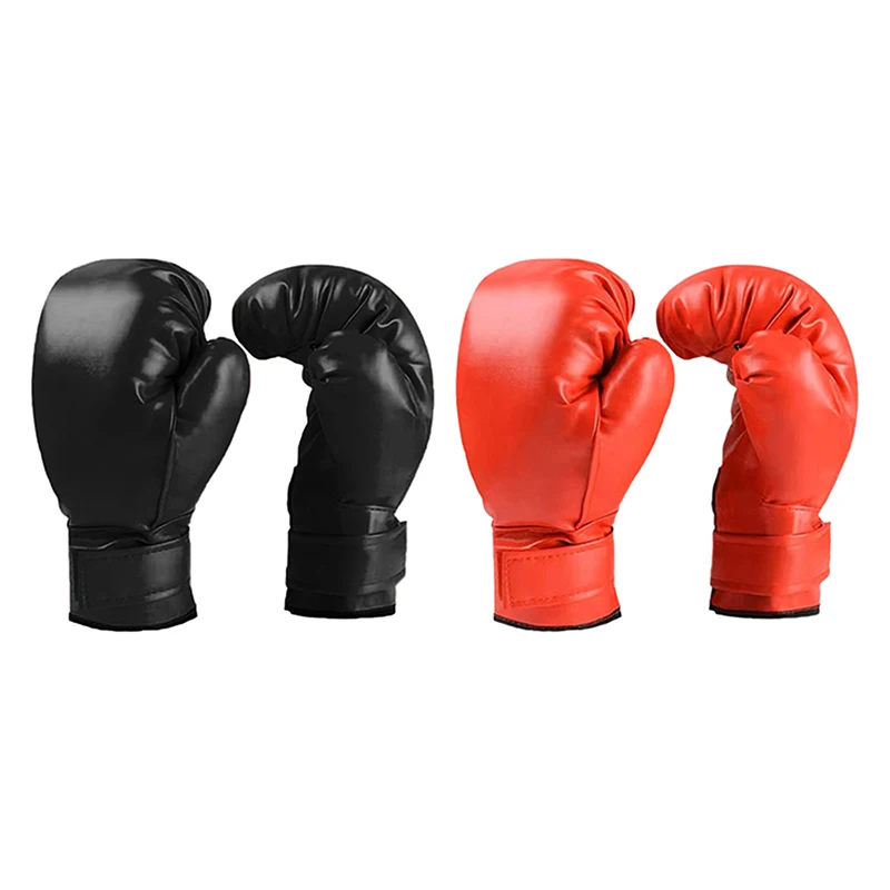 Children Professional Boxing Gloves Breathable PU Leather Fighting Gloves Boxing Training Kickboxing Gloves For Sport Sandbag