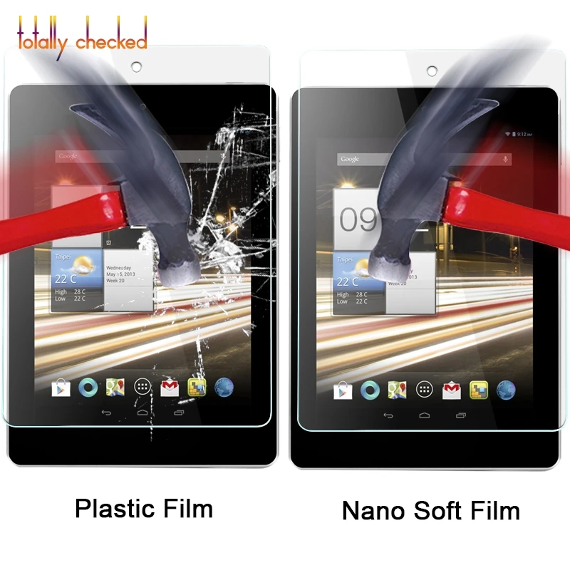 For Acer Iconia Tab A1 810 A1-810 7.9'' TAB waterproof screen protector film Premium Explosion-proof Nano soft film