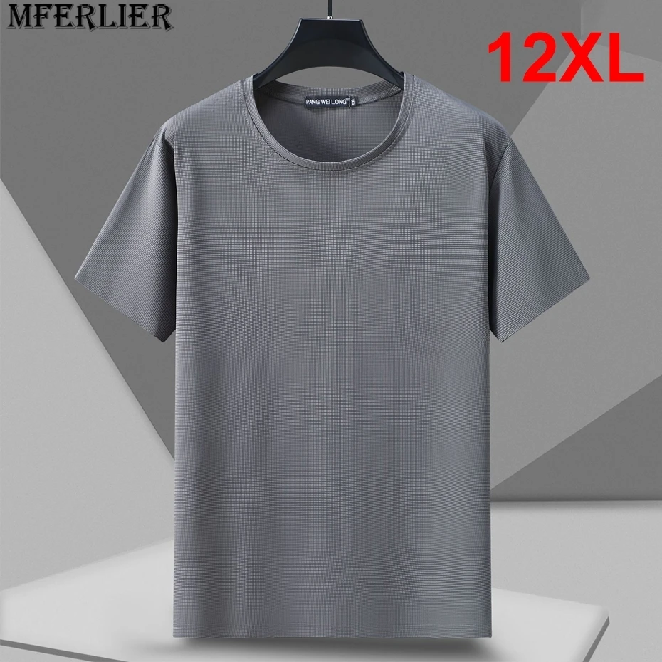

Мужская футболка с коротким рукавом, размеры до 12XL