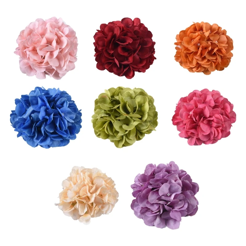 

4Pcs Decorative Artificial Flower Curtain Tieback Rope for Drapery Accessories Dropship