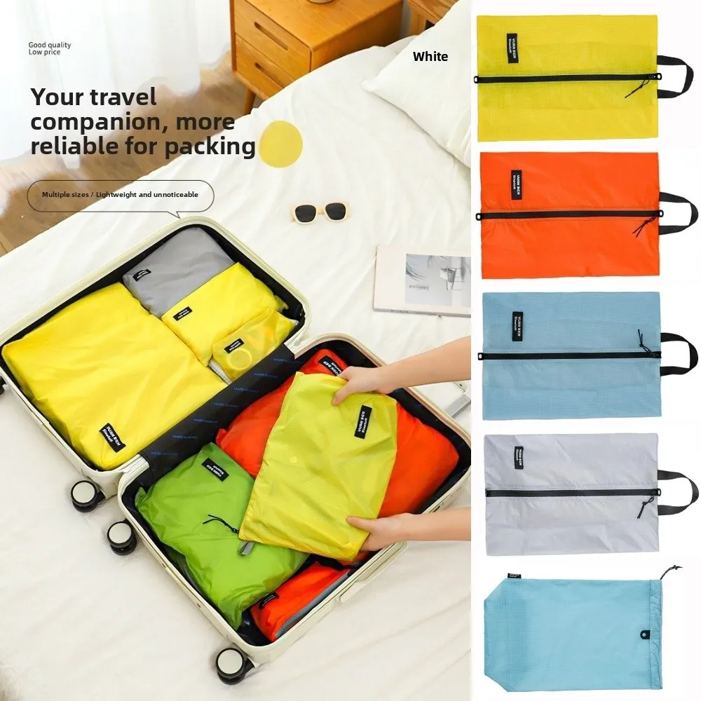 Portable Clothing Packaging Bag Silicone-coated Multifunctional Luggage Storage Bag Ultra-light Weight Waterproof